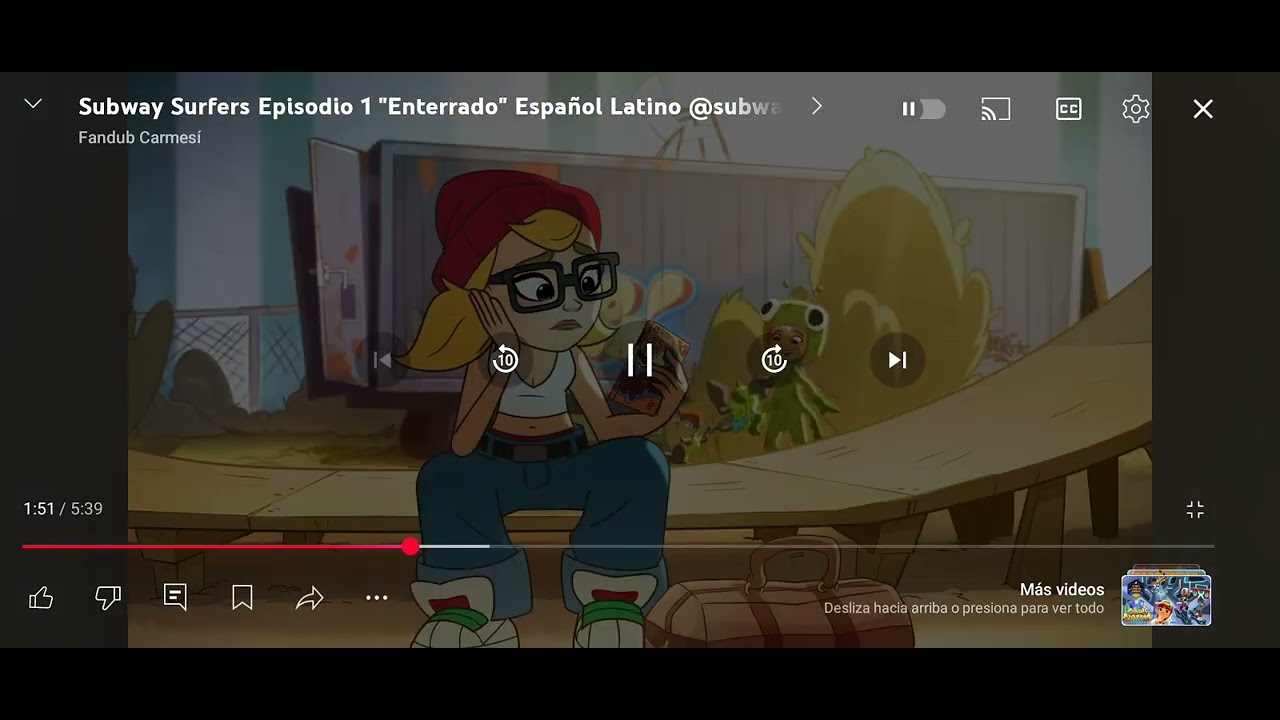 Subway surfers episodio 1 enterado ESPAÑOL CHILENO 🇨🇱🚇