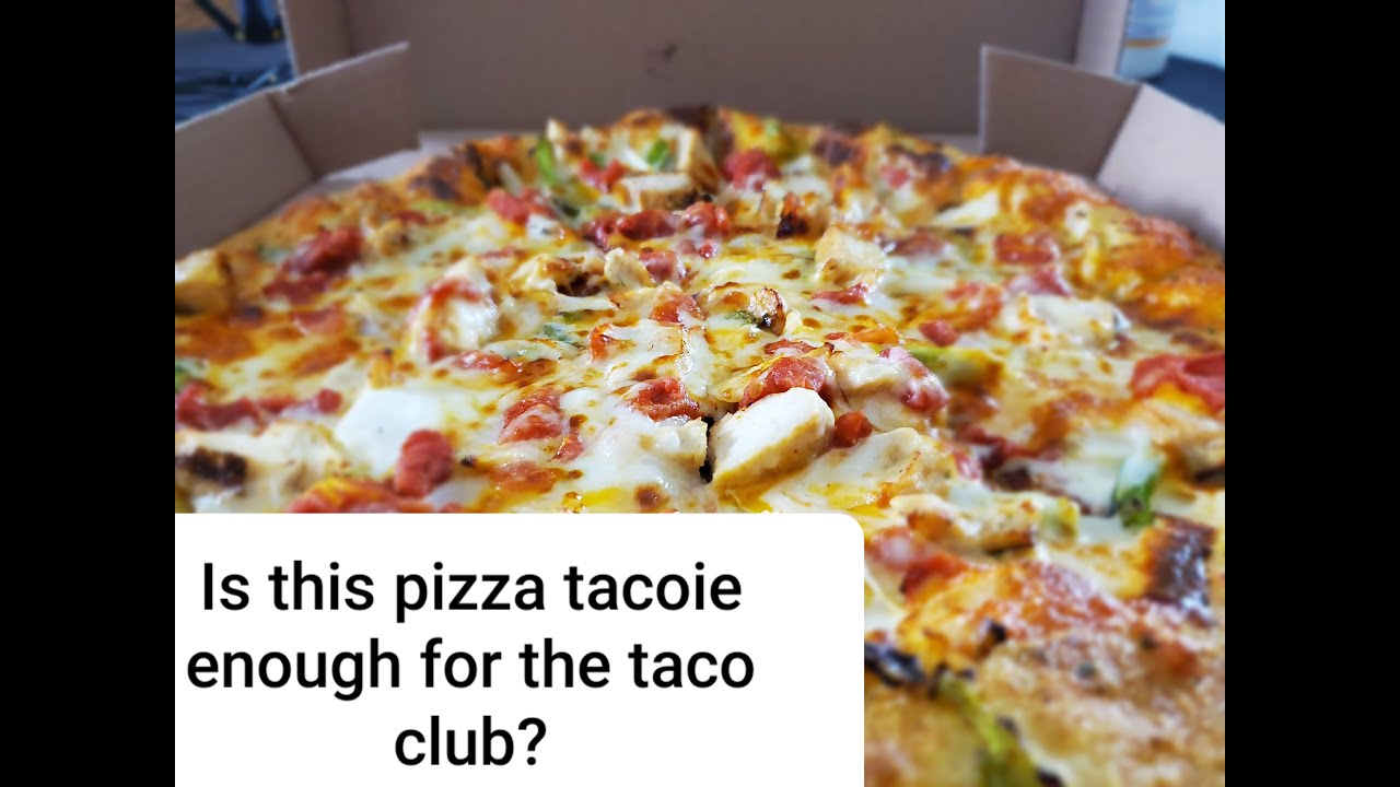 Does this Domino's taco pizza stack up for the taco club?