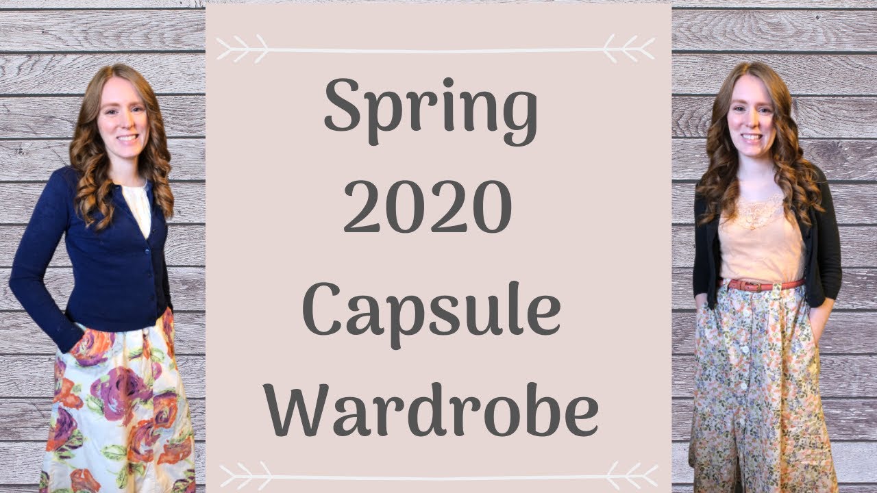 Spring 2020 10-Item Capsule Wardrobe