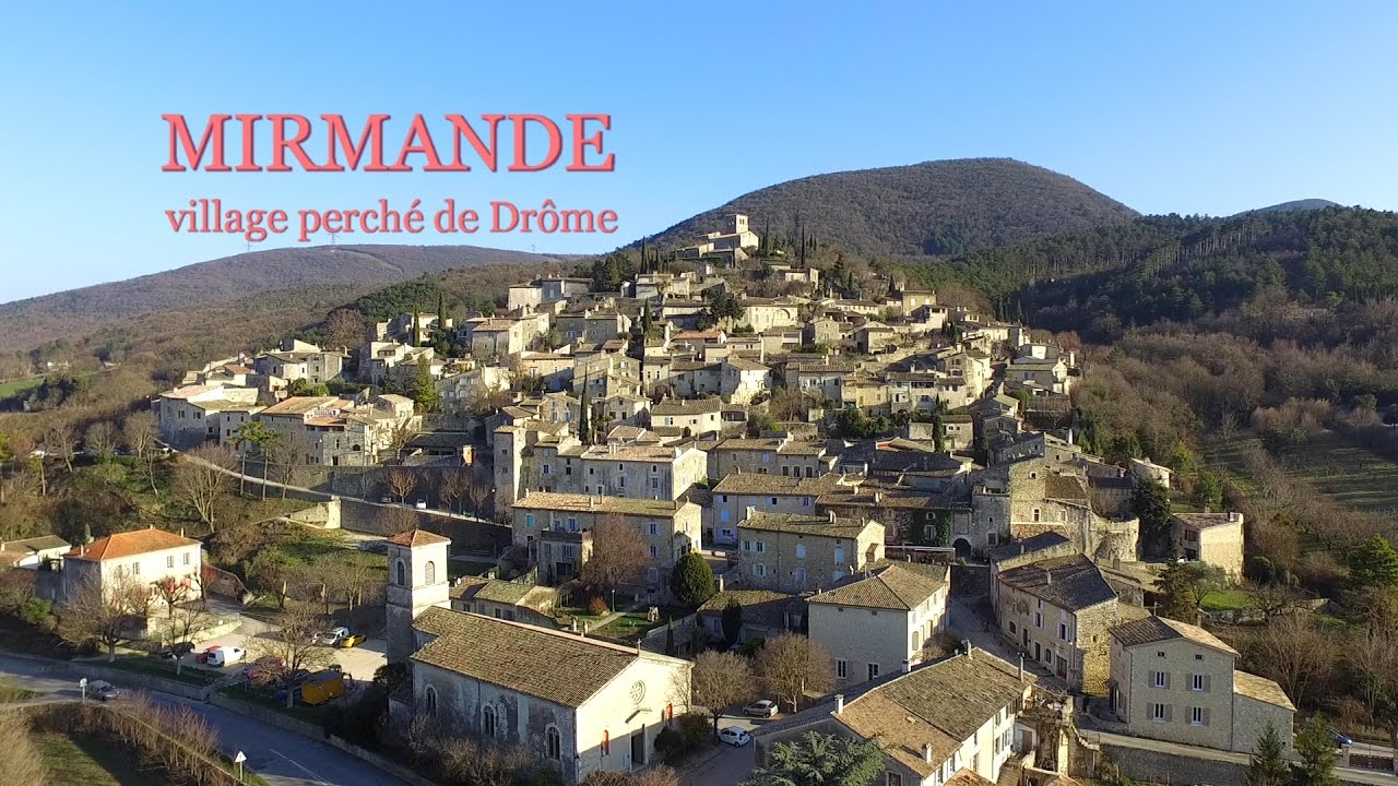 Mirmande, village perché de Drôme
