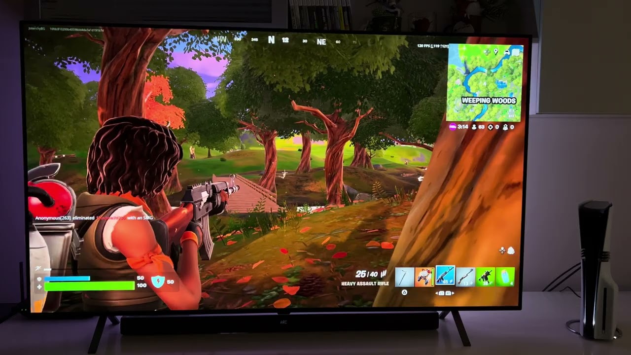 PS5 PRO | LG OLED B4 | FORTNITE 120FPS Gameplay 4K HDR