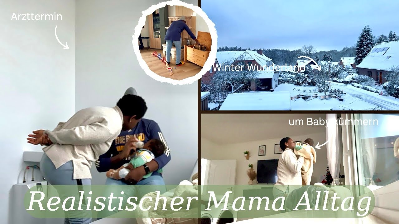 Vlog🇩🇪Mama Alltag mit Neugeborenem Baby, Arzttermin, Kochen, PUTZMOTIVATION, Wäsche waschen