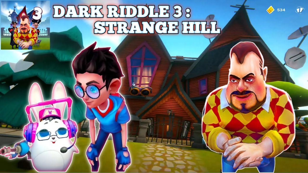 Dark Riddle 3- Strange Hill Gameplay|| Save Private Howard's Dark Riddle 3 Gameplay 🤠