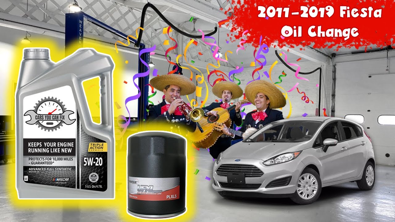 2011-2019 Ford Fiesta QUICK Oil Change