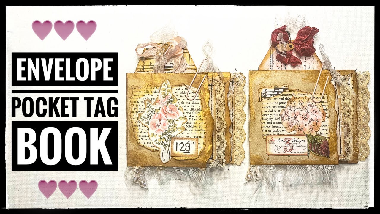 One Envelope Wonder - Envelope Pocket Tag Book