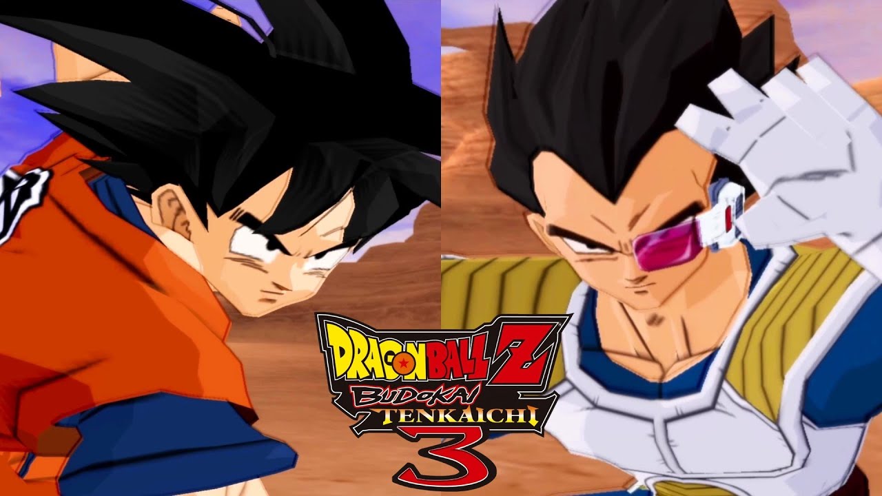 Dragon Ball Z Budokai Tenkaichi 3 - Saiyan Saga (4K 60FPS)