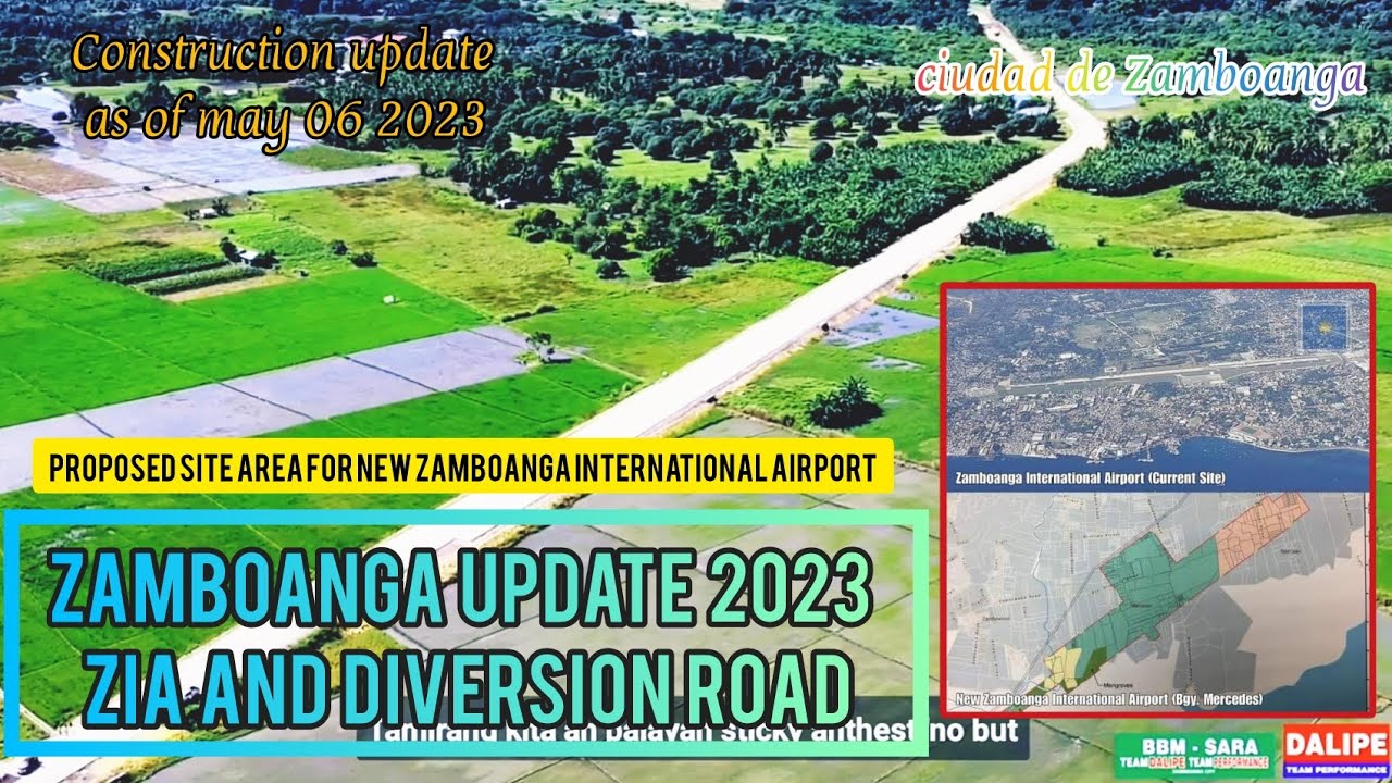 ZAMBOANGA CITY 2023 || PROPOSED NEW ZIA UPDATE || AND NEW DIVERSION ROAD