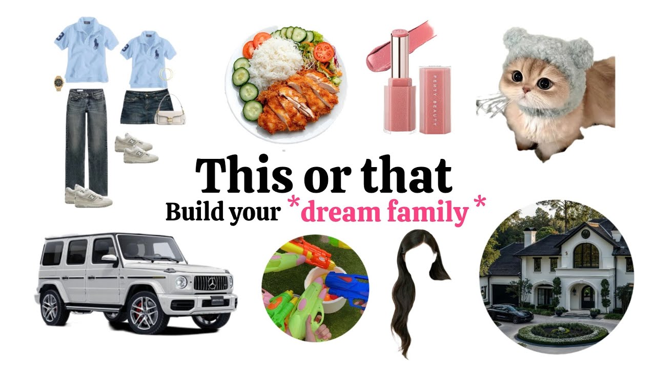 This or That | Build Your Dream Family 💕👨‍👩‍👧‍👦