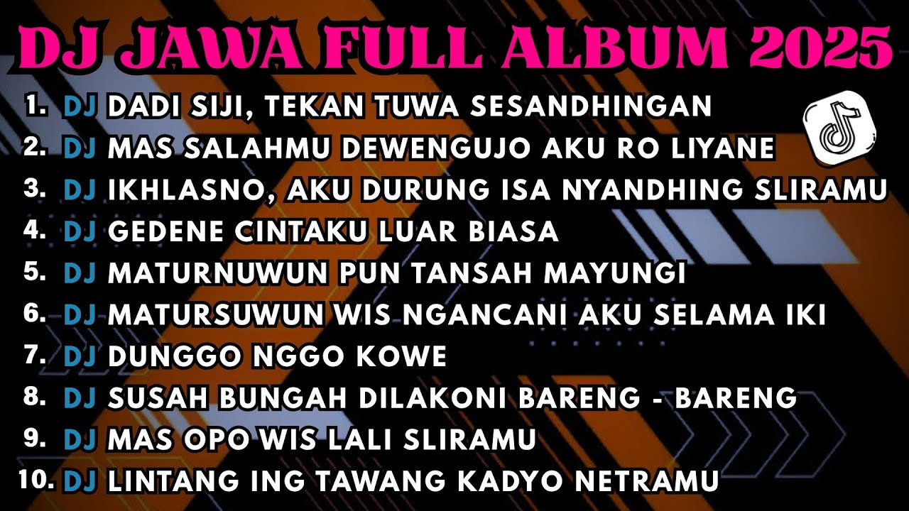 DJ JAWA FULL ALBUM FULL BASS TERBARU 2025 DJ VIRAL