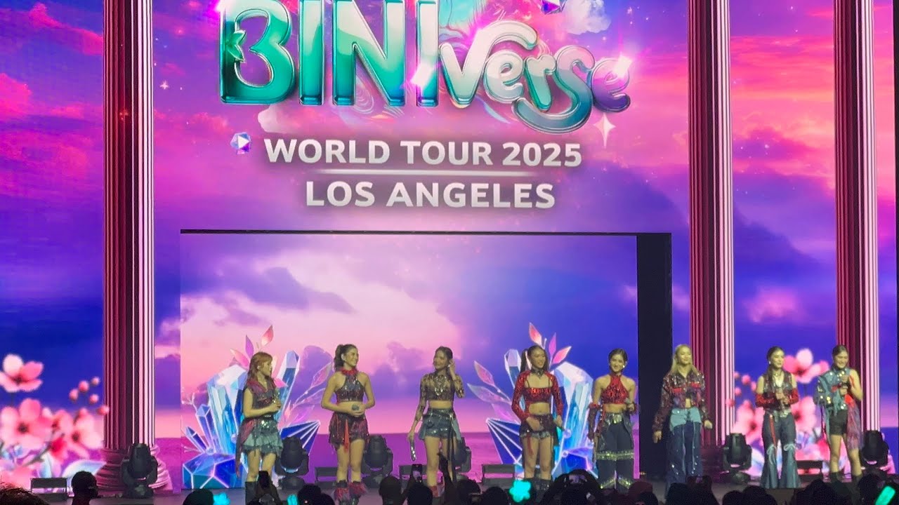 BINI LIVE in Los Angeles 2025
