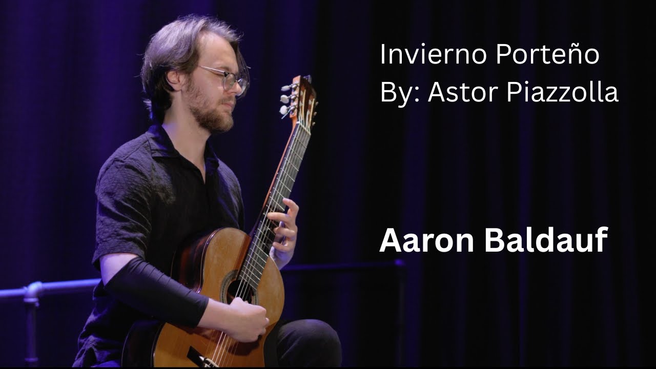 Invierno Porteño by Astor Piazzolla played by Aaron Baldauf I Ex-Aequo Artist Residency