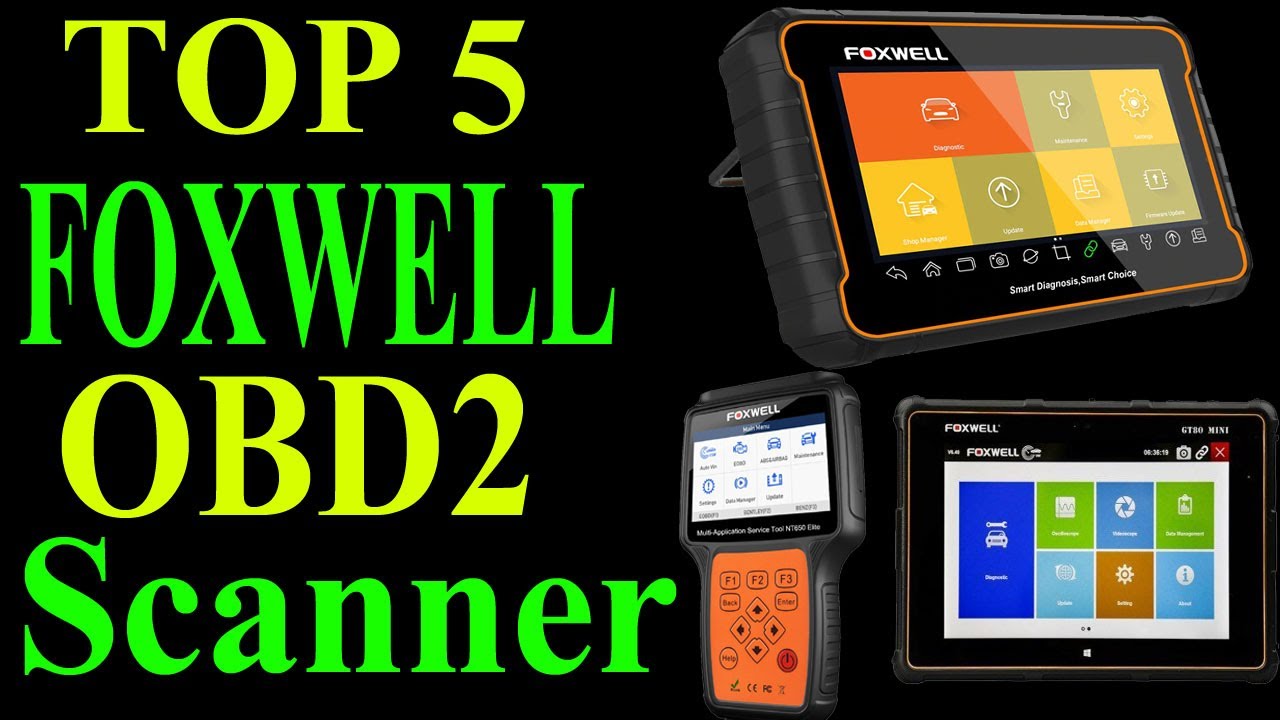 Top 5 Best FOXWELL OBD2 Scanner Review In 2021 | FOXWELL OBDII Car Diagnostic Scanner