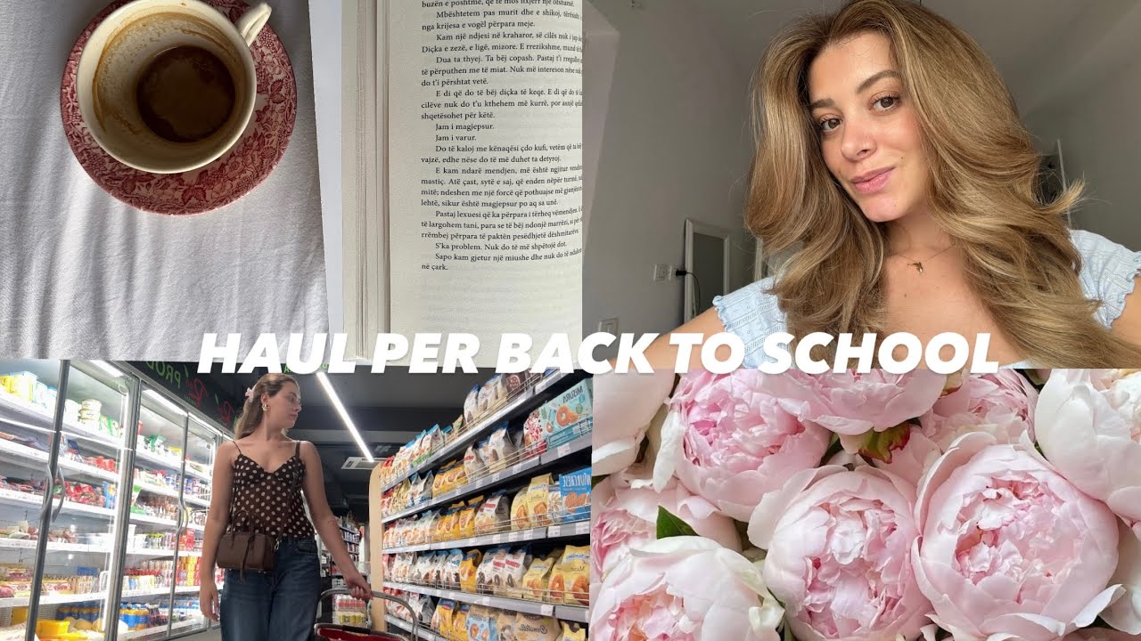 BACK TO SCHOOL✨ | zara haul, libri qe po lexoj 🎀