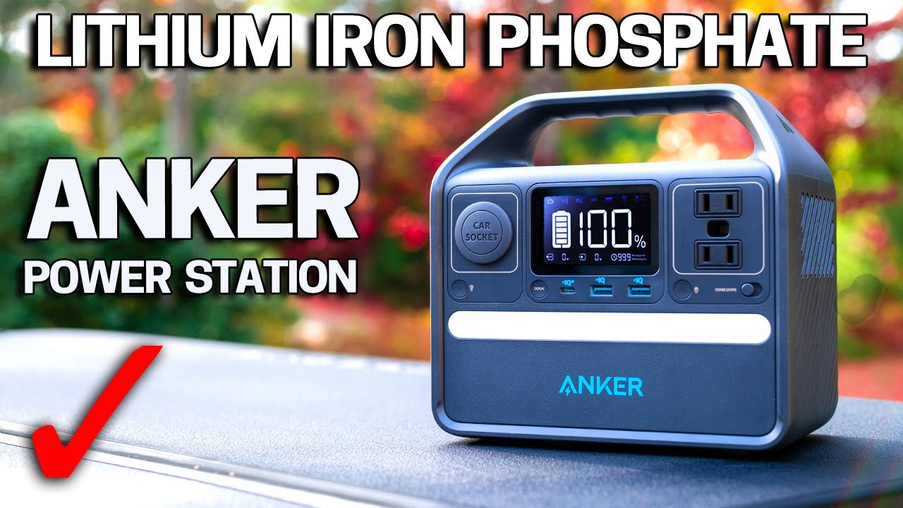 ANKER 521 Power Station- CHEAPEST Lithium IRON Phosphate! LiFePO4