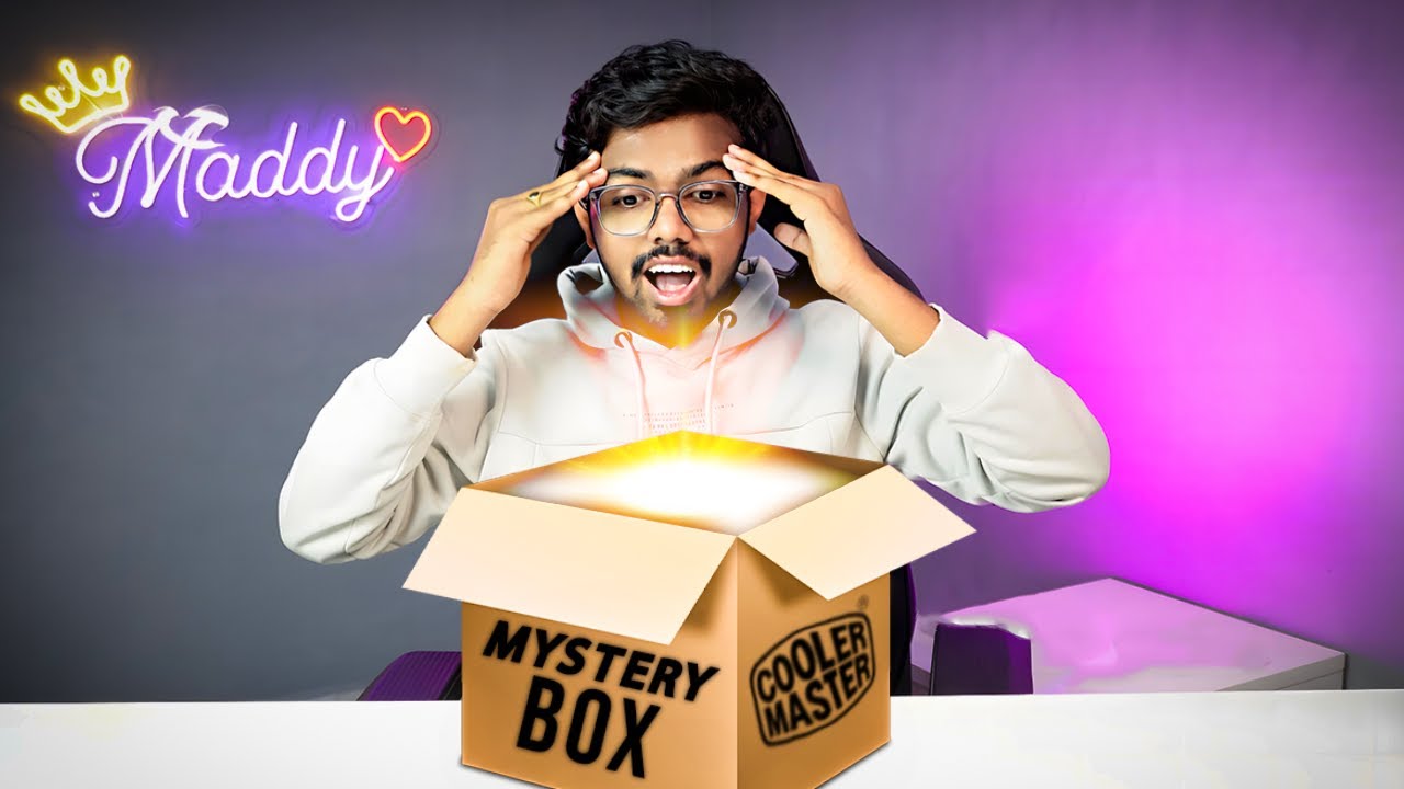 Received A Mystery Box From Cooler Master | Unboxing | Maddy Telugu Gamer