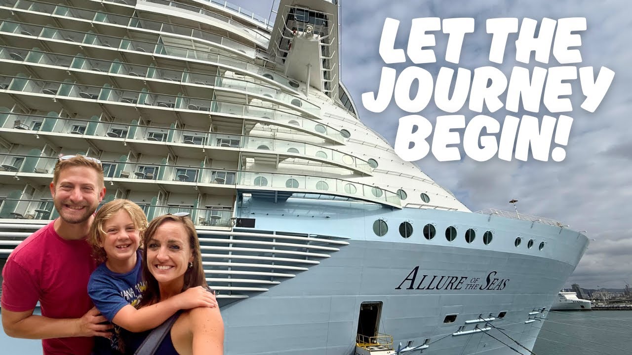 Royal Caribbean Allure of the Seas Embarkation Day!