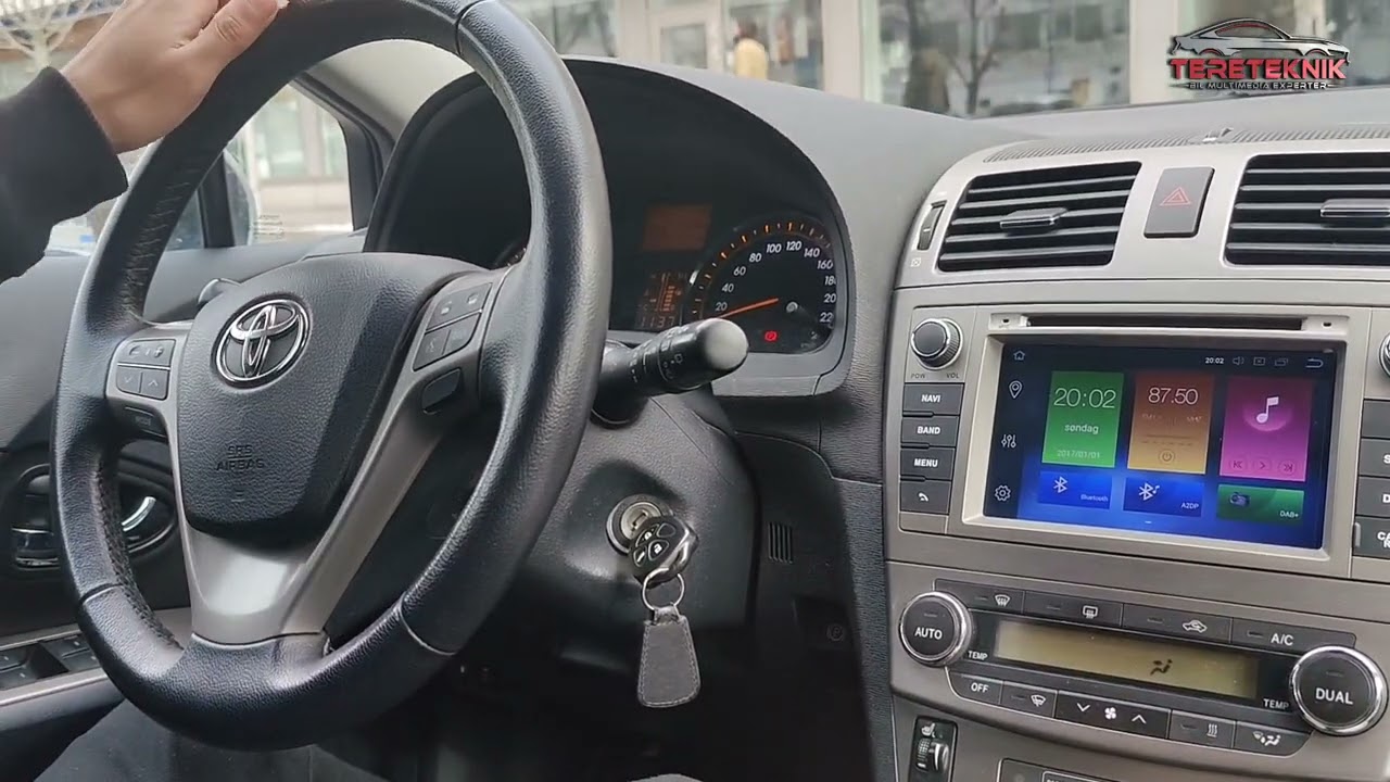 Toyota Avensis 2012 Android Head unit Installation and review