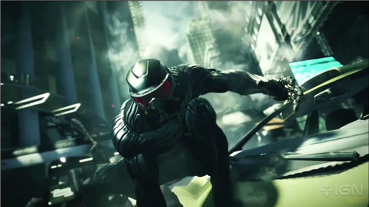 CRYSIS2 MOD Ultrananosuit 第九關、第十關、第十一關、第十二關 非忠即死、公司誇台、趕上火車、危險庇護