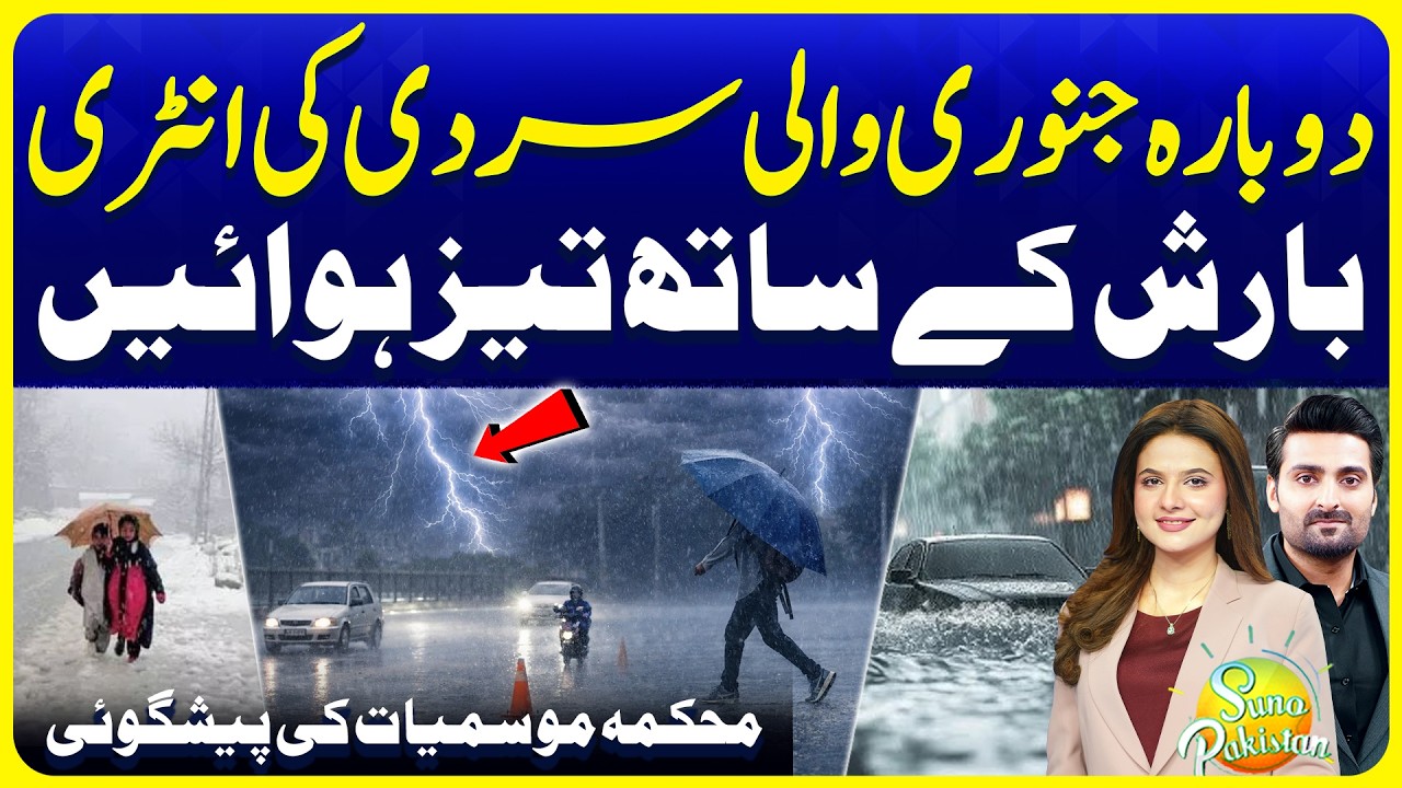 Pakistan Weather Updates | Latest Rain Prediction Updates | Suno Pakistan 785