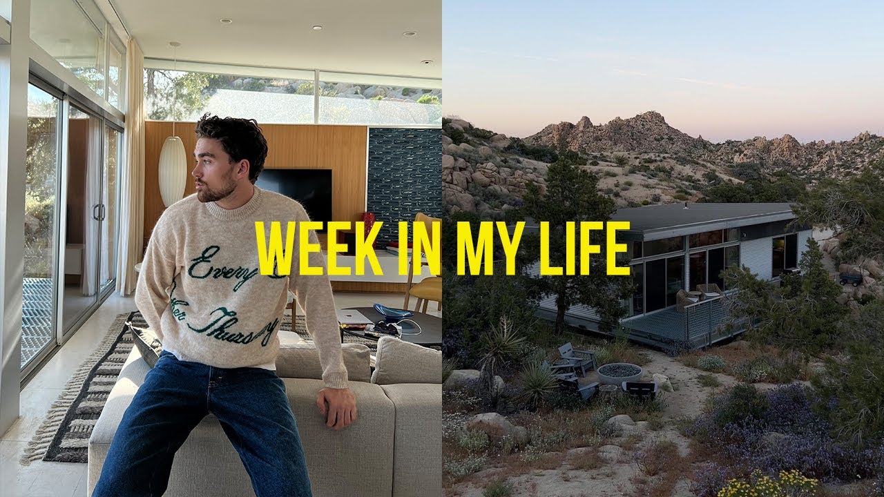 Week in my life | EOT drop + shooting in joshua tree