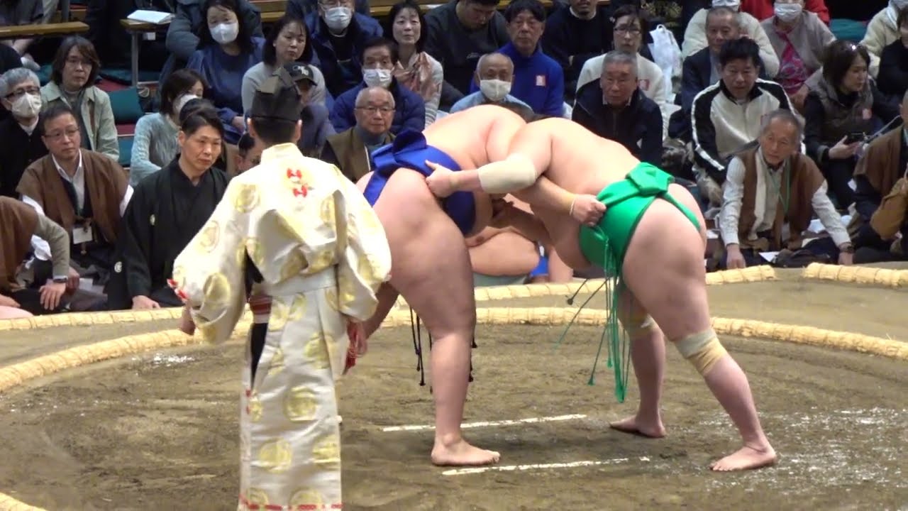 『元師匠の悲報「若島津グリーン」の廻し』一山本vs欧勝馬【大相撲令和8年3月場所】8日目 OSHOMA vs ICHIYAMAMOTO 大阪場所【OSAKA DAY8】2026/3/15[ズーム]