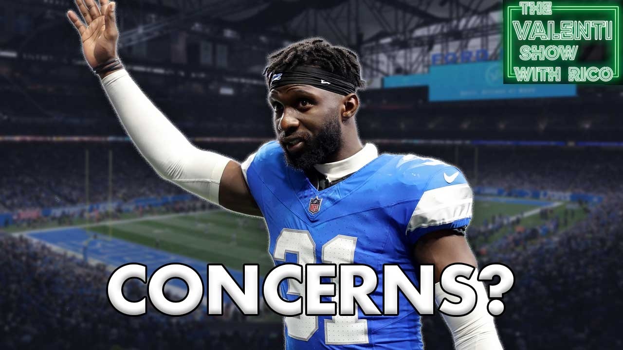 Concerns About Kerby Joseph's Injury | The Valenti Show with Rico