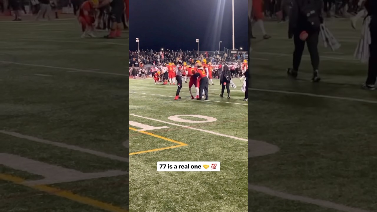 Whole team has great sportsmanship 🥹🏈 (via: ot7)