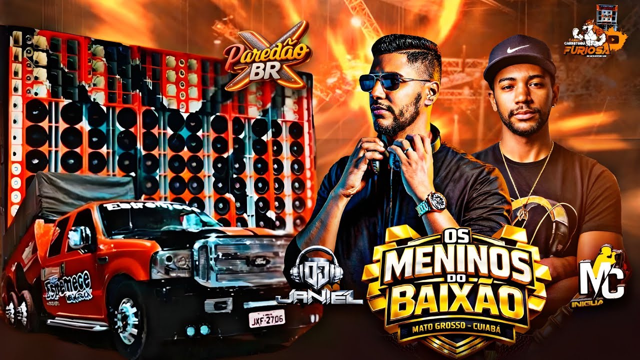 CD DANCE COMERCIAL OS MENINOS DO BAIXÃO DJ JANIEL E MC INIGUALÁVEL 