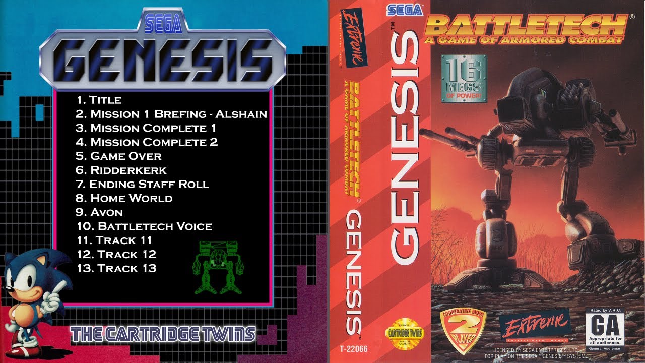 Battletech - Sega Genesis OST