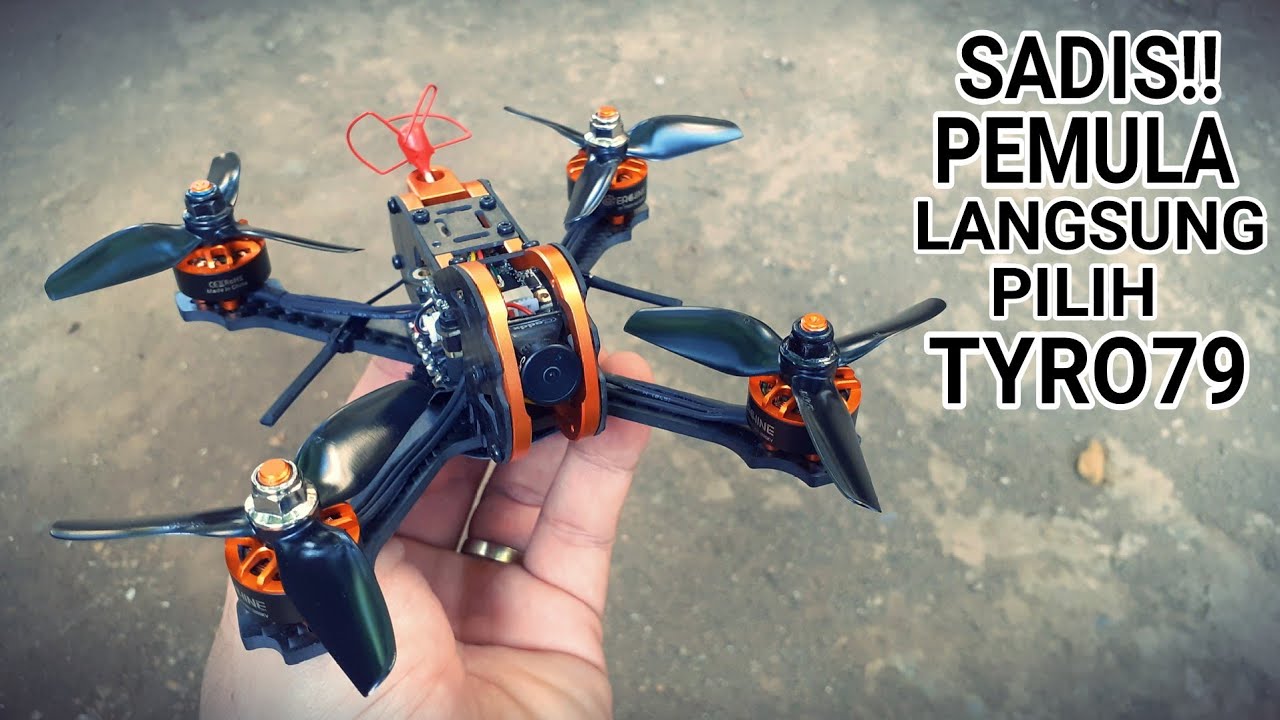SADIS!! Eachine Tyro 79 Drone Racing Buat Pemula???