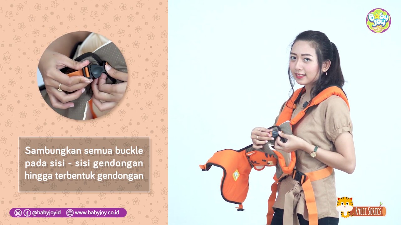 TUTORIAL GENDONGAN RANSEL DOUBLE FUNGSI RYLEE SERIES