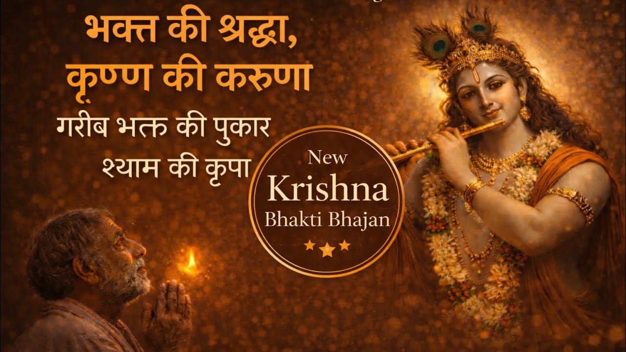 भक्त की श्रद्धा, कृष्ण की करुणा|गरीब भक्त की पुकार और श्याम की कृपा|कृष्ण भक्ति गीत| GP Bhakti Sagar