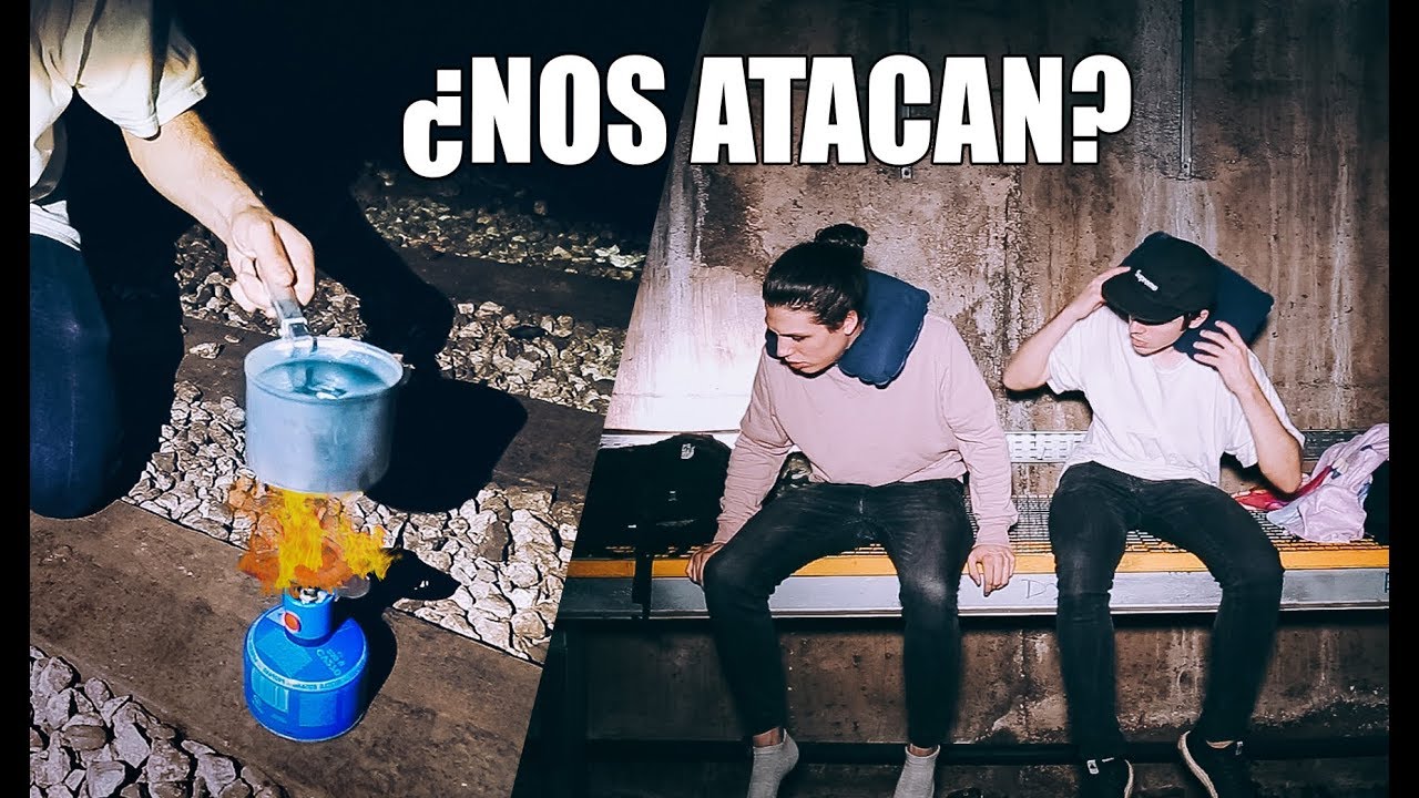 NOS PERSIGUEN en el METRO ABANDONADO *reto 24h sale mal*