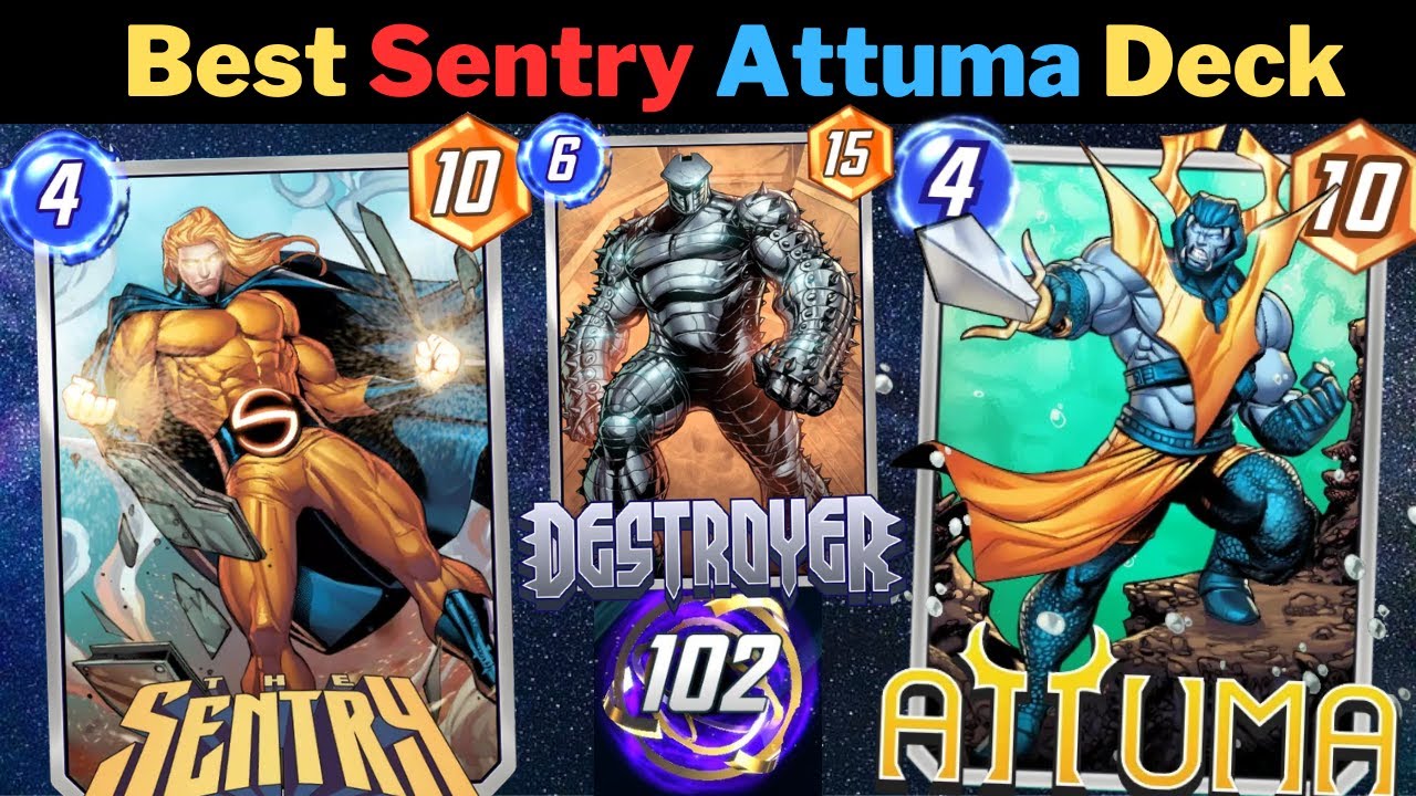 Making SENTRY ATTUMA DECK Work (to Infinite Rank) - Marvel Snap