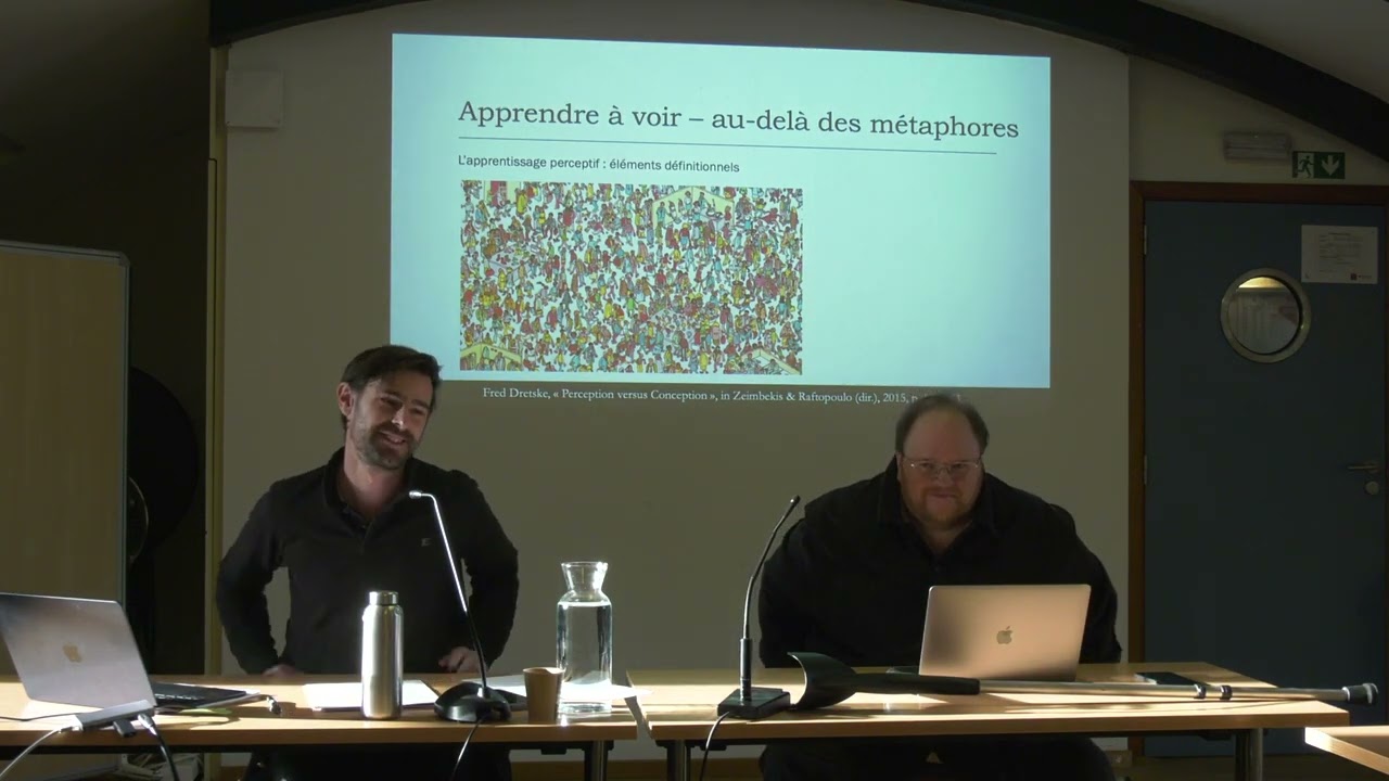 Présentation de Camille Chamois (Université de Nanterre) au Centre Prospéro