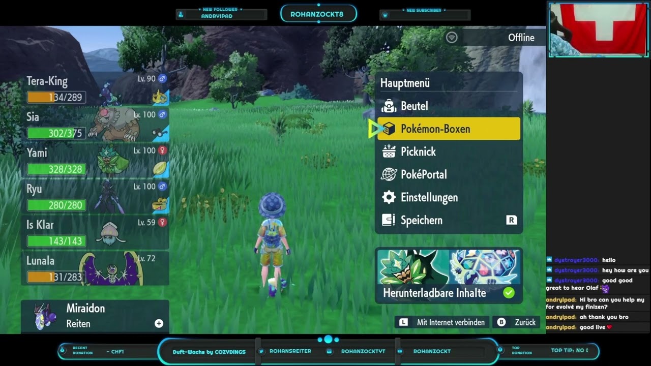 Lets Play Pokemon Purpur DLC2 73 Iscalar versucht zu entwicken 🎮🇨🇭