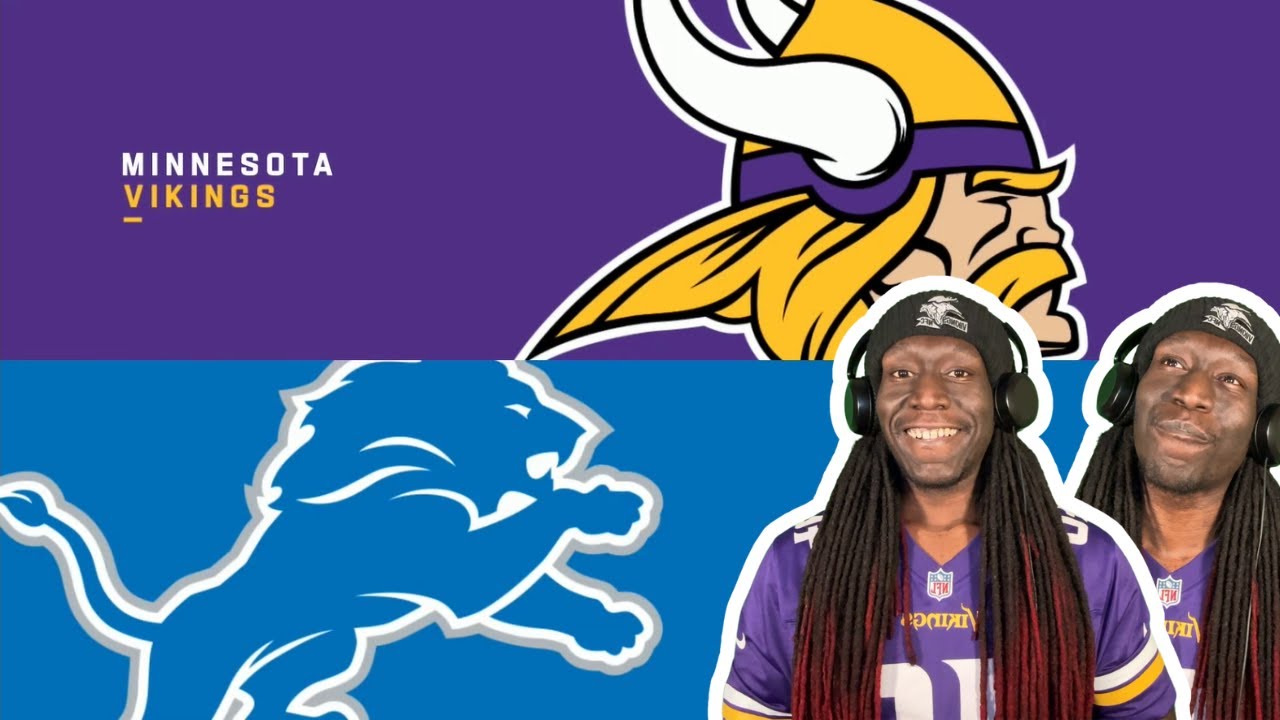 Vikings vs Lions reaction!!!! I'm in disbelief!!!!