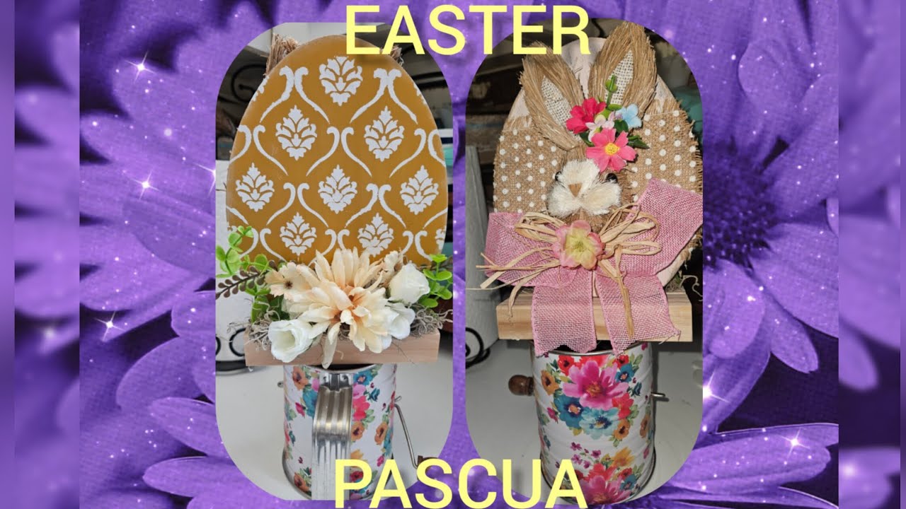 DECORACIÓN DE HUEVOS EN MADERA 