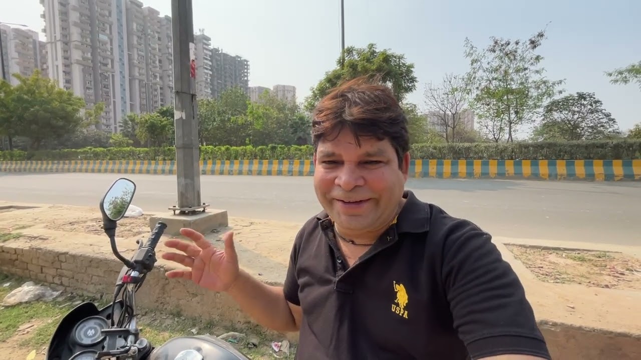 Noida m gaon ke jese khet h yaad aagyi gaon ki ❤️ l papu bhai 