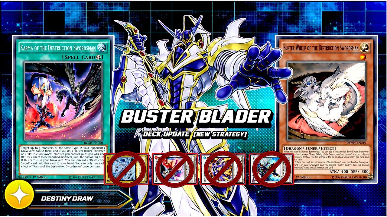 THE MOST POWERFUL BUSTER BLADER ARE BACK! (Deck Update) [Yu-Gi-Oh! Duel Links]