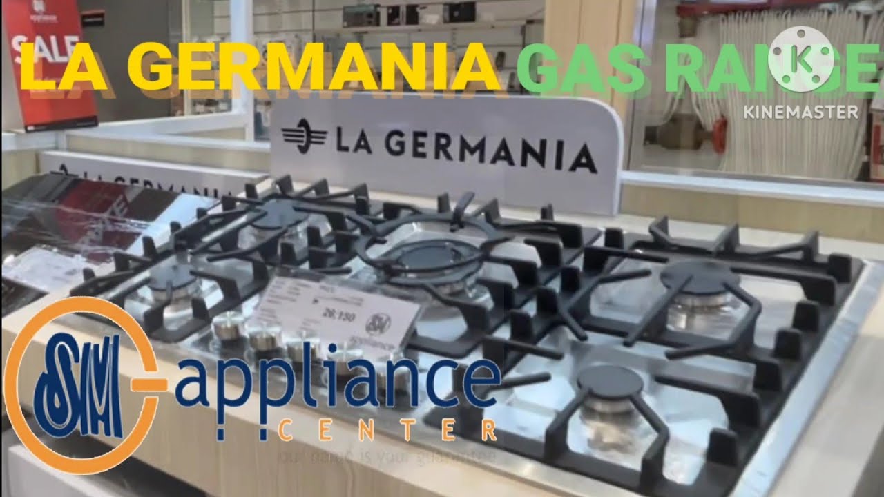 LA GERMANIA GAS RANGE @SM Appliance Center||EMS family vlog