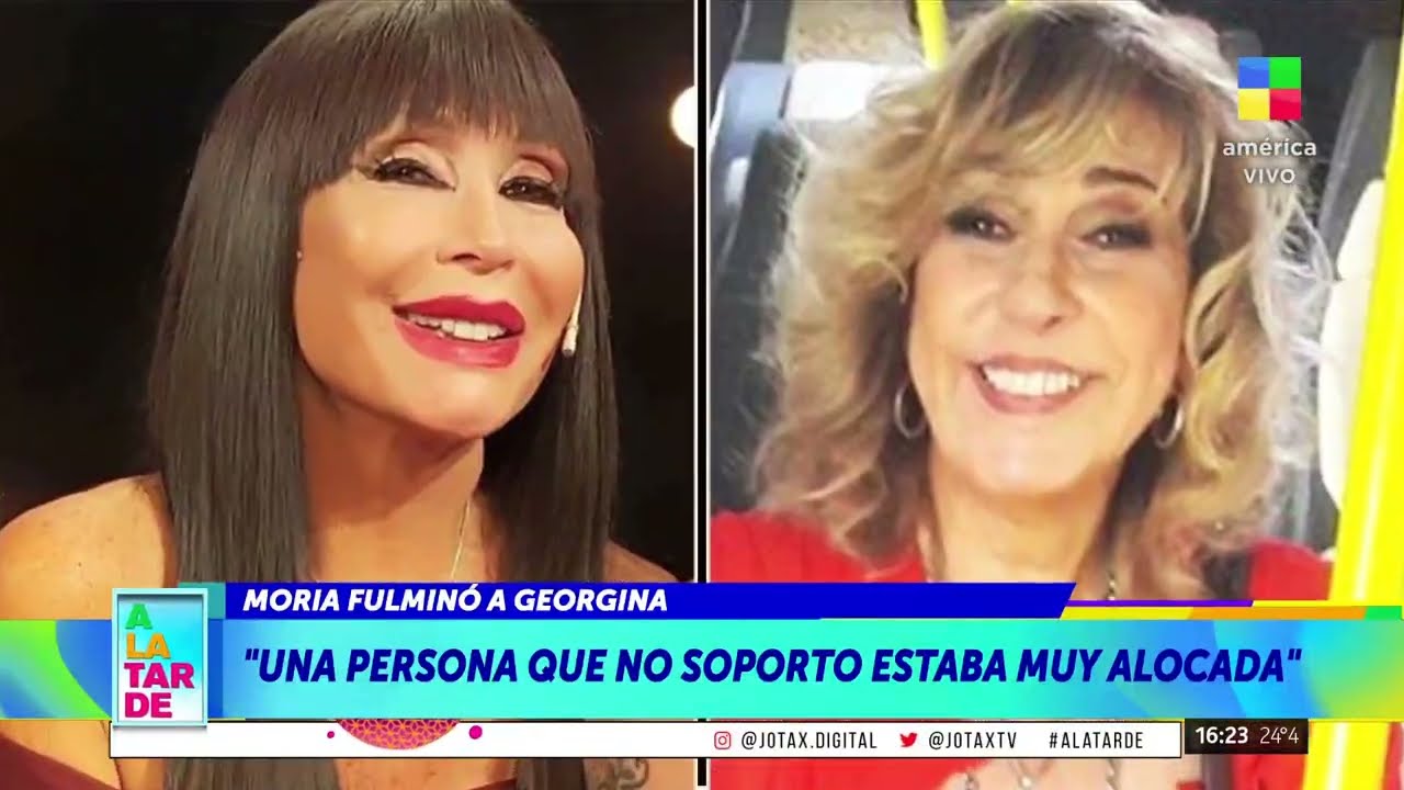 😱 Moria Casán fulminó a Georgina Barbarossa