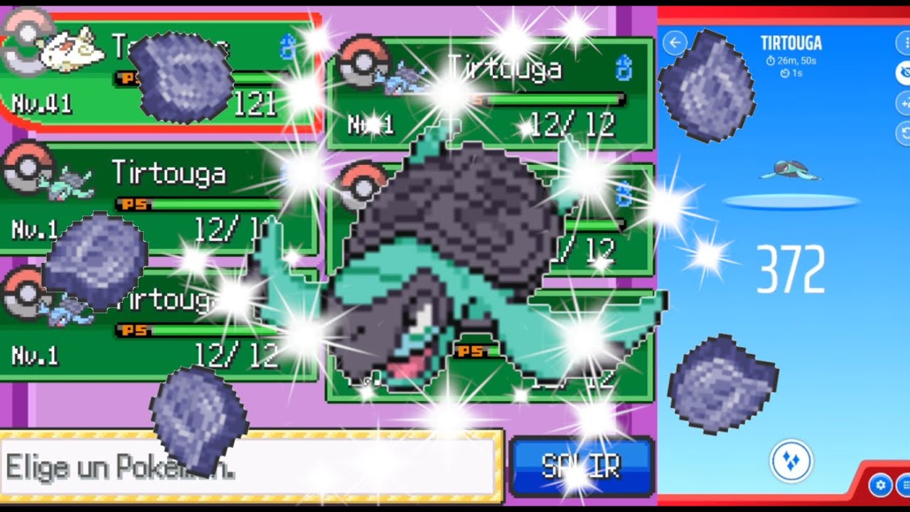 SHINY TIRTOUGA after 372 Fossil Restores (75 Resets)! ShinyDex [34/806] - Pokémon Titan