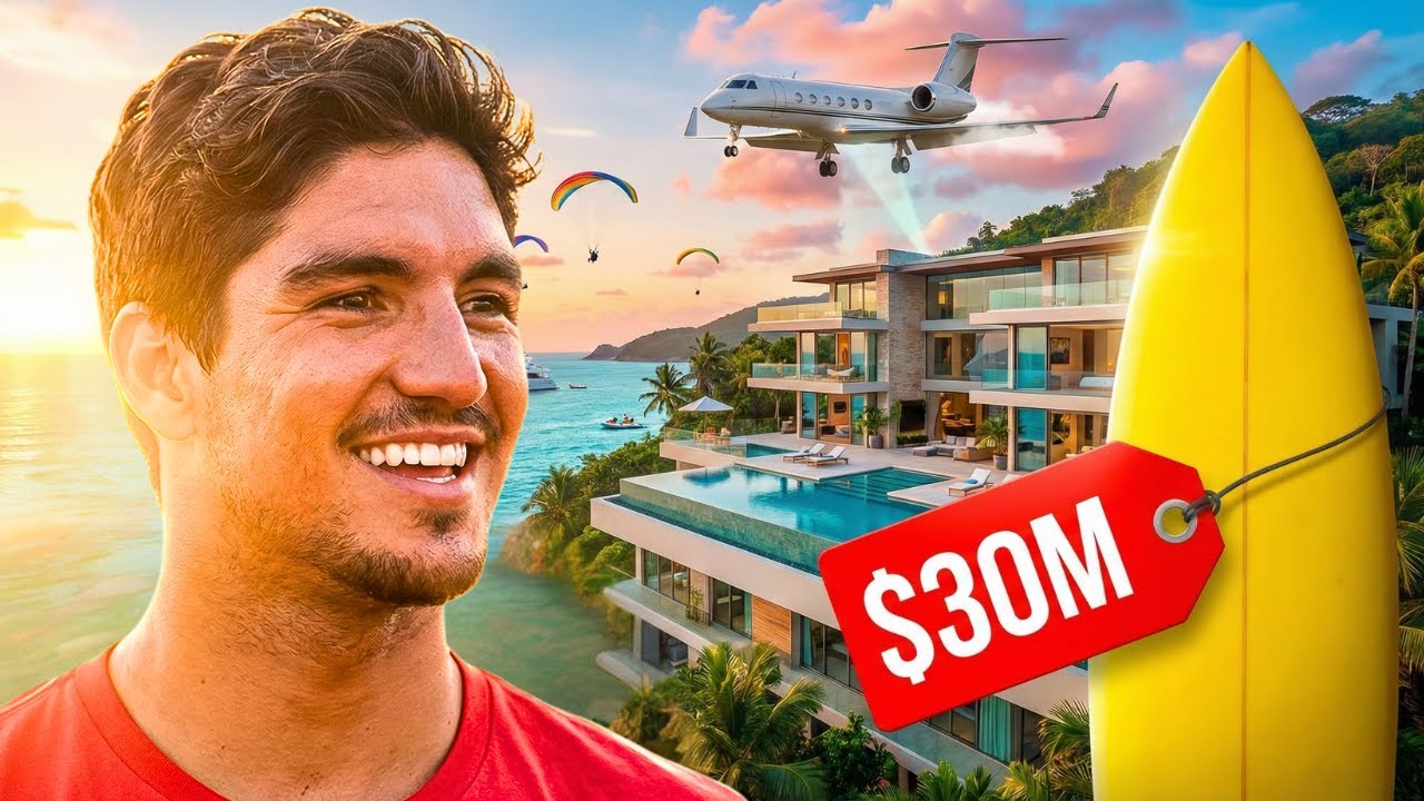 How Gabriel Medina Lives Is OUT OF THIS WORLD!