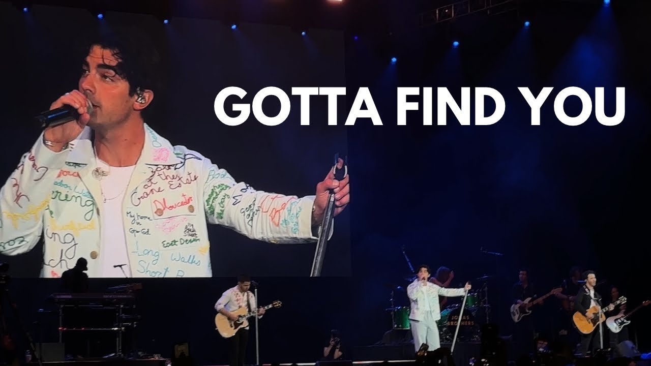 Gotta Find You - Joe Jonas (from Camp Rock) | Scotiabank Saddledome, Calgary | July 13, 2024 HD