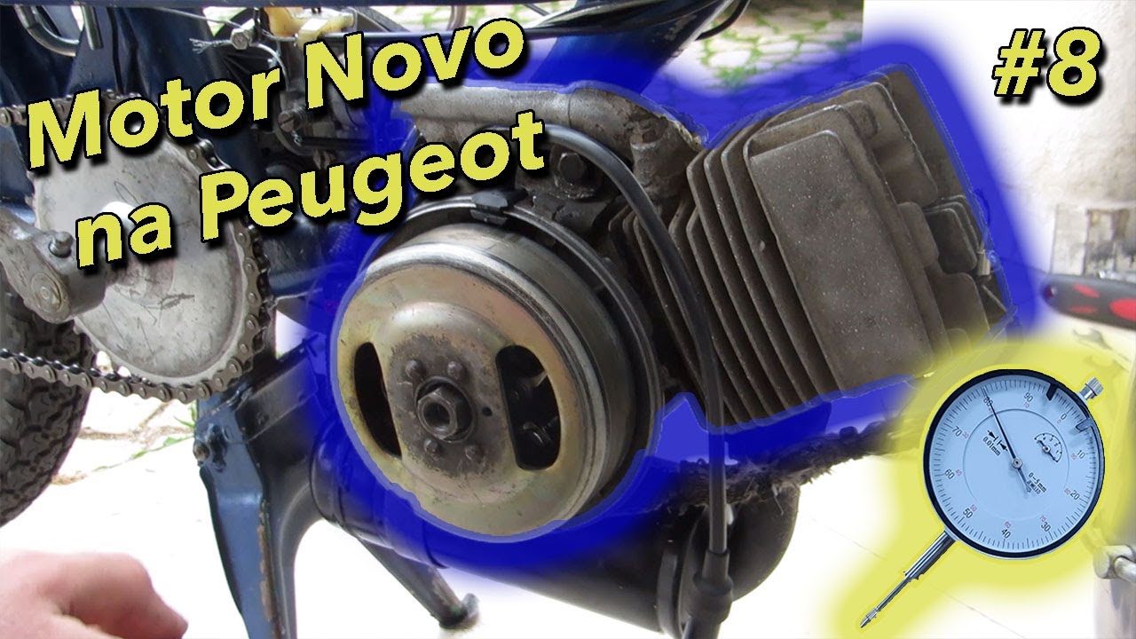 Montámos um Motor novo na Peugeot 102