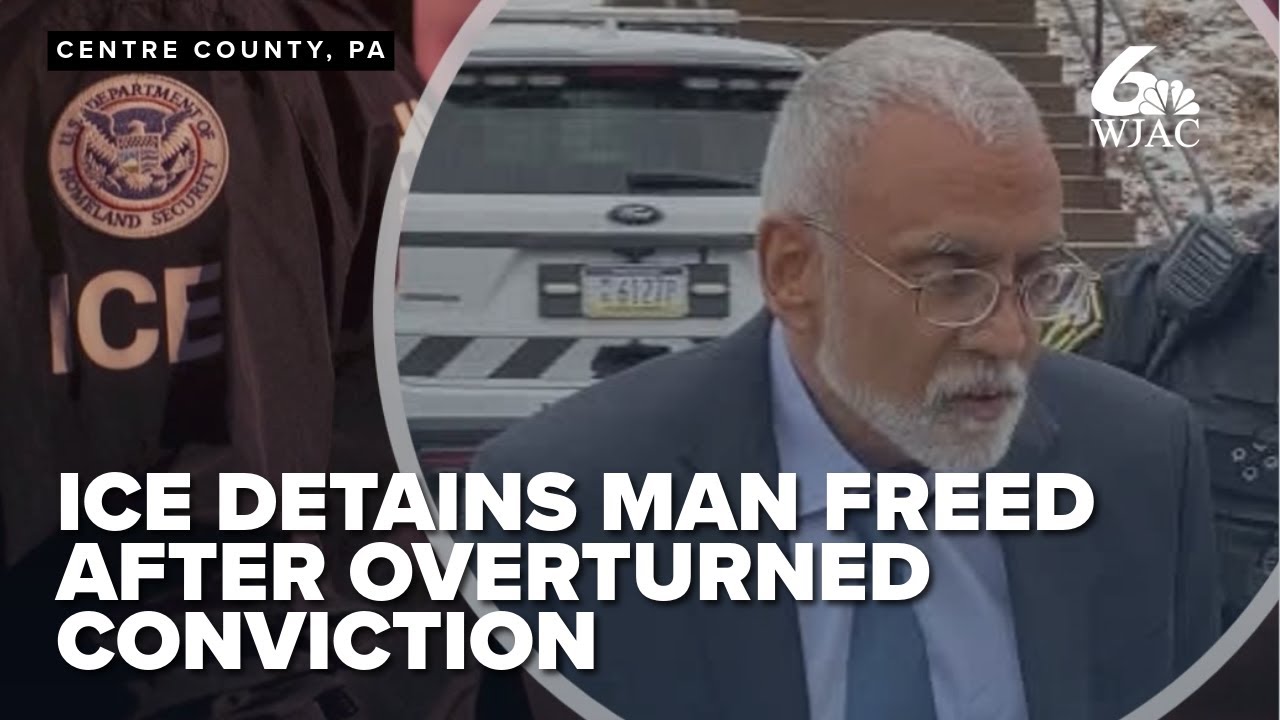 Мужчина арестован ICE после освобождения от 40-летнего тюремного заключения после отмены приговора