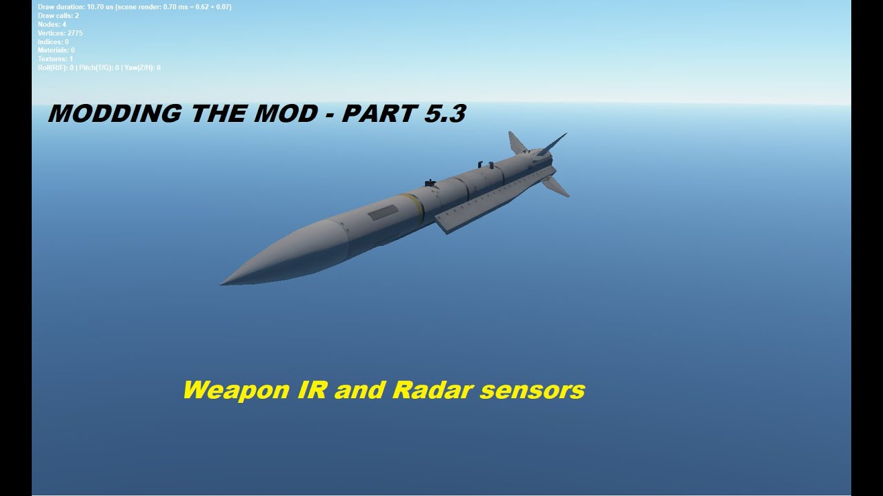 BMS Modding - Part 5.3 - IR and Radar Weapons and Sensors