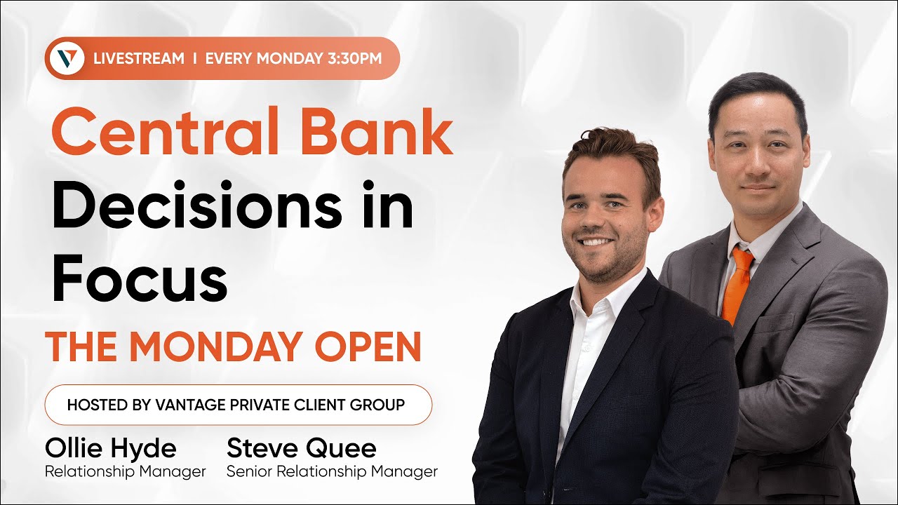 Central Bank Decisions in Focus | The Monday Open
