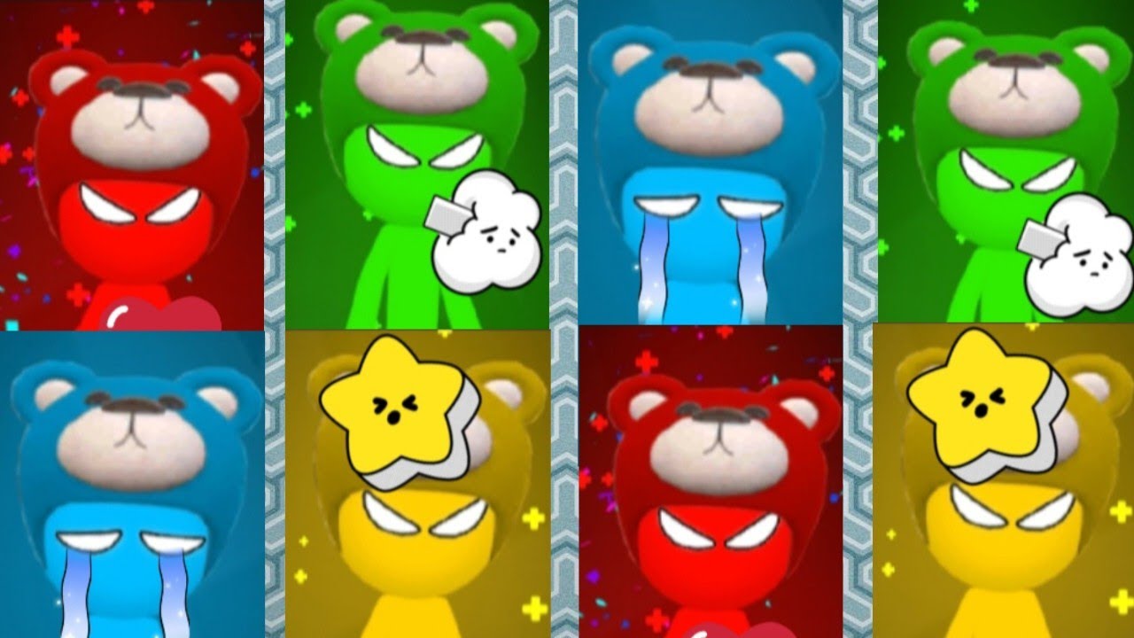 Stickman Party Random Minigames - Among Us Hats